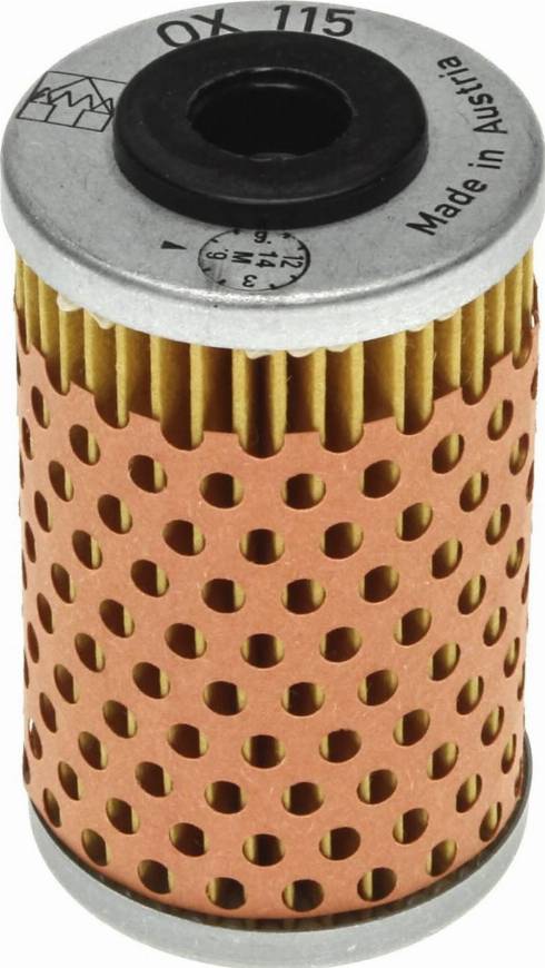 KNECHT OX 115 - Масляный фильтр autospares.lv