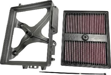 K&N Filters 57-0697 - Система спортивного воздушного фильтра autospares.lv