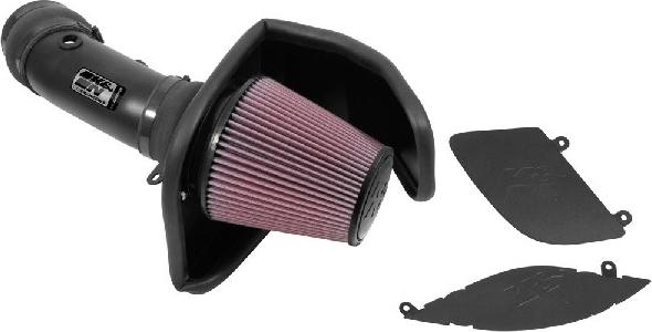 K&N Filters 69-2553TTK - Система спортивного воздушного фильтра autospares.lv