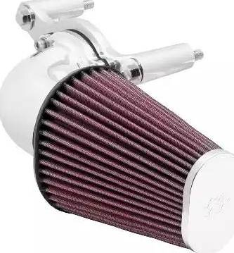 K&N Filters 63-1125P - Система спортивного воздушного фильтра autospares.lv