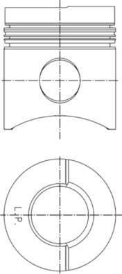 Kolbenschmidt 99445970 - Ремонтный комплект, поршень / гильза цилиндра autospares.lv