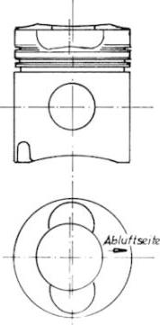 Kolbenschmidt 90669610 - Поршень autospares.lv