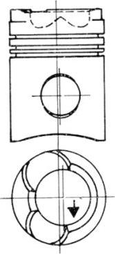 Kolbenschmidt 93660700 - Поршень autospares.lv