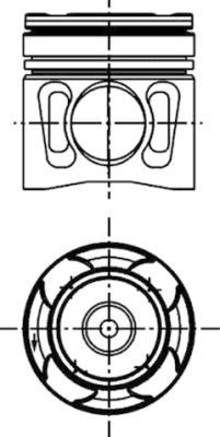 Kolbenschmidt 40162600 - Поршень autospares.lv