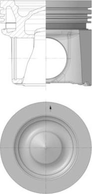 Kolbenschmidt 40627600 - Поршень autospares.lv