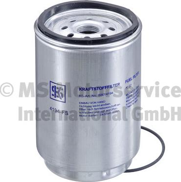 Kolbenschmidt 50014194 - Топливный фильтр autospares.lv