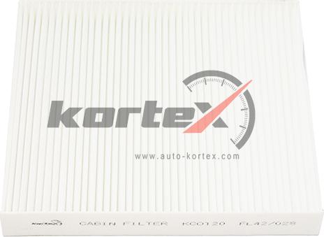 Kortex KC0120 - Фильтр воздуха в салоне autospares.lv