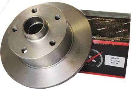 Kortex KD0049 - Тормозной диск autospares.lv