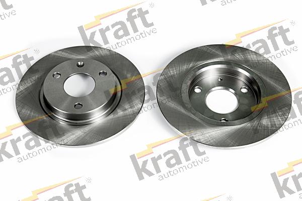 KRAFT AUTOMOTIVE 6045530 - Тормозной диск autospares.lv