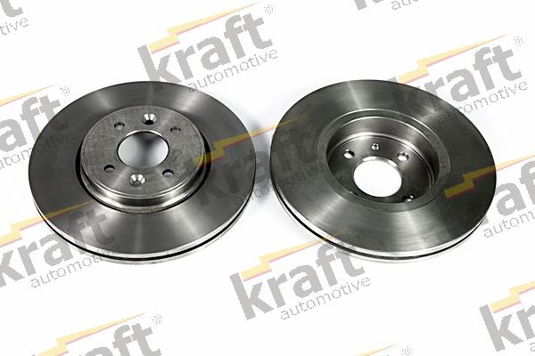 KRAFT AUTOMOTIVE 6045105 - Тормозной диск autospares.lv