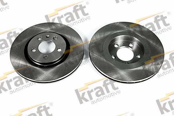KRAFT AUTOMOTIVE 6046510 - Тормозной диск autospares.lv