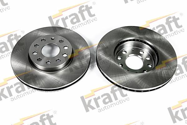 KRAFT AUTOMOTIVE 6040450 - Тормозной диск autospares.lv