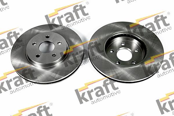 KRAFT AUTOMOTIVE 6042590 - Тормозной диск autospares.lv