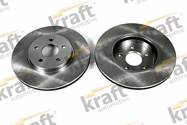KRAFT AUTOMOTIVE 6042210 - Тормозной диск autospares.lv
