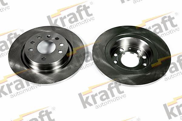 KRAFT AUTOMOTIVE 6051650 - Тормозной диск autospares.lv