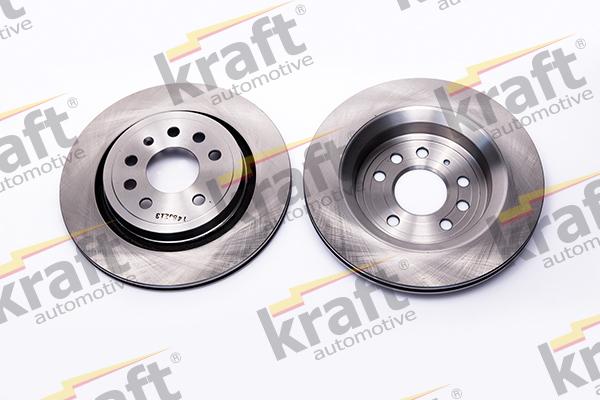 KRAFT AUTOMOTIVE 6051651 - Тормозной диск autospares.lv