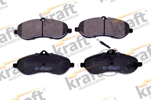 KRAFT AUTOMOTIVE 6005671 - Тормозные колодки, дисковые, комплект autospares.lv