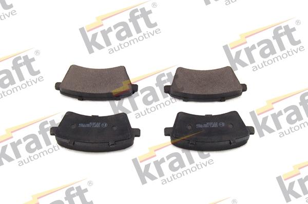 KRAFT AUTOMOTIVE 6005007 - Тормозные колодки, дисковые, комплект autospares.lv