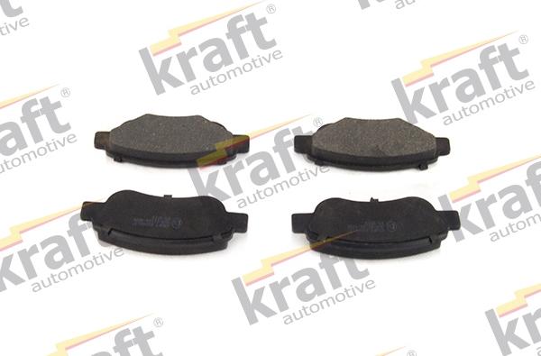 KRAFT AUTOMOTIVE 6006137 - Тормозные колодки, дисковые, комплект autospares.lv
