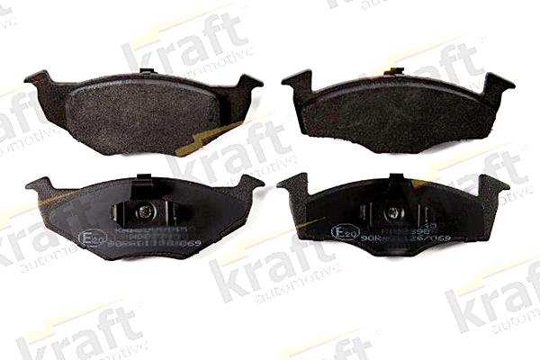 KRAFT AUTOMOTIVE 6000345 - Тормозные колодки, дисковые, комплект autospares.lv