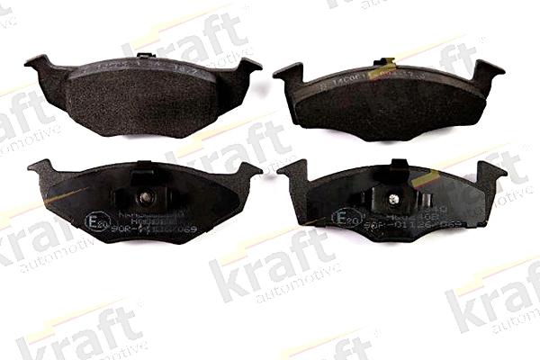 KRAFT AUTOMOTIVE 6000340 - Тормозные колодки, дисковые, комплект autospares.lv