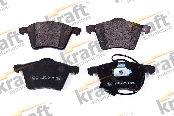 KRAFT AUTOMOTIVE 6000328 - Тормозные колодки, дисковые, комплект autospares.lv