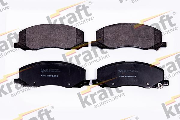 KRAFT AUTOMOTIVE 6001674 - Тормозные колодки, дисковые, комплект autospares.lv