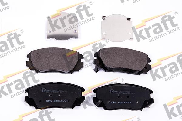 KRAFT AUTOMOTIVE 6001673 - Тормозные колодки, дисковые, комплект autospares.lv
