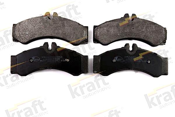 KRAFT AUTOMOTIVE 6001092 - Тормозные колодки, дисковые, комплект autospares.lv