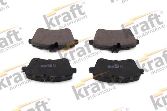 KRAFT AUTOMOTIVE 6001255 - Тормозные колодки, дисковые, комплект autospares.lv