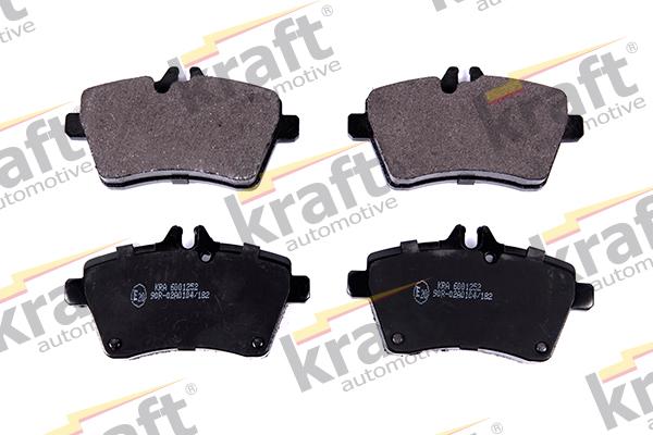 KRAFT AUTOMOTIVE 6001252 - Тормозные колодки, дисковые, комплект autospares.lv
