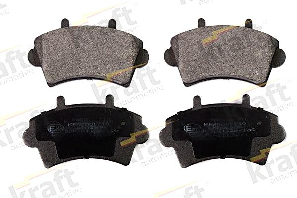 KRAFT AUTOMOTIVE 6001710 - Тормозные колодки, дисковые, комплект autospares.lv