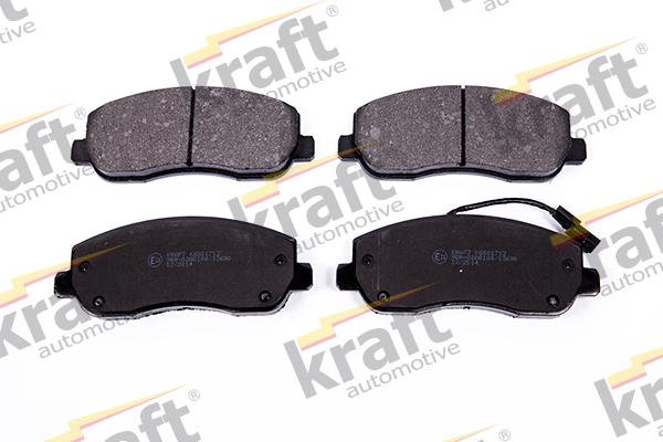 KRAFT AUTOMOTIVE 6001713 - Тормозные колодки, дисковые, комплект autospares.lv