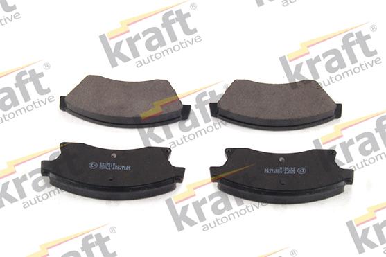 KRAFT AUTOMOTIVE 6001783 - Тормозные колодки, дисковые, комплект autospares.lv
