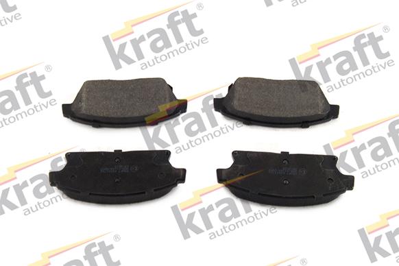KRAFT AUTOMOTIVE 6001782 - Тормозные колодки, дисковые, комплект autospares.lv