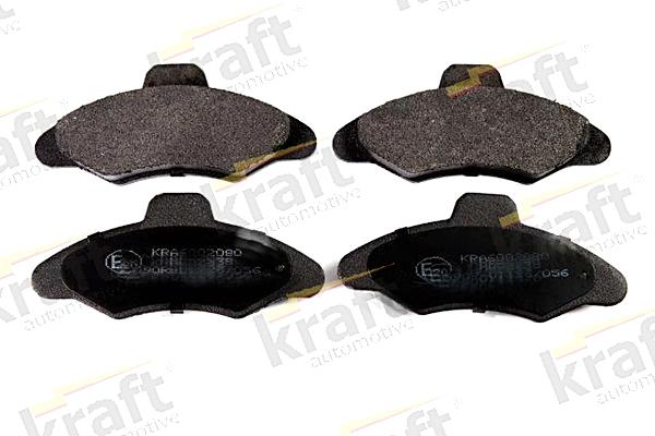 KRAFT AUTOMOTIVE 6002080 - Тормозные колодки, дисковые, комплект autospares.lv