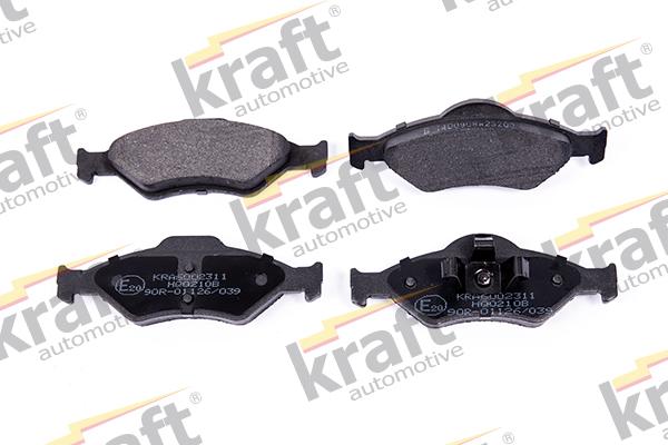KRAFT AUTOMOTIVE 6002311 - Тормозные колодки, дисковые, комплект autospares.lv
