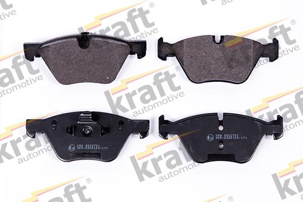 KRAFT AUTOMOTIVE 6002701 - Тормозные колодки, дисковые, комплект autospares.lv