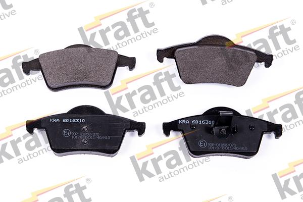 KRAFT AUTOMOTIVE 6016310 - Тормозные колодки, дисковые, комплект autospares.lv