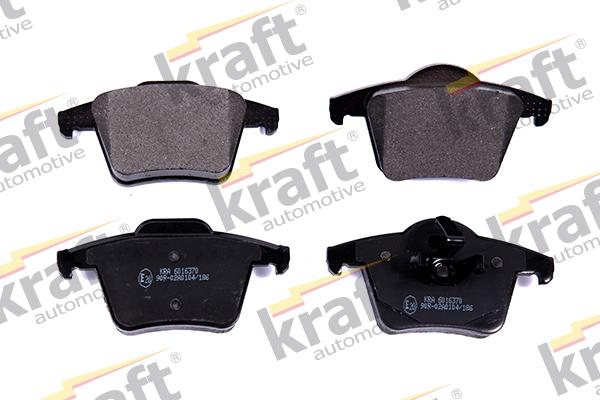 KRAFT AUTOMOTIVE 6016370 - Тормозные колодки, дисковые, комплект autospares.lv