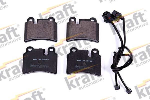 KRAFT AUTOMOTIVE 6010007 - Тормозные колодки, дисковые, комплект autospares.lv