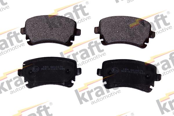 KRAFT AUTOMOTIVE 6010070 - Тормозные колодки, дисковые, комплект autospares.lv