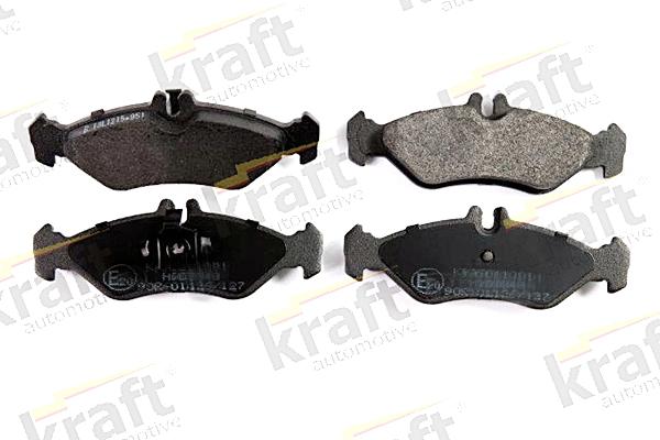 KRAFT AUTOMOTIVE 6011091 - Тормозные колодки, дисковые, комплект autospares.lv