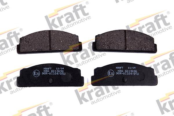 KRAFT AUTOMOTIVE 6013090 - Тормозные колодки, дисковые, комплект autospares.lv
