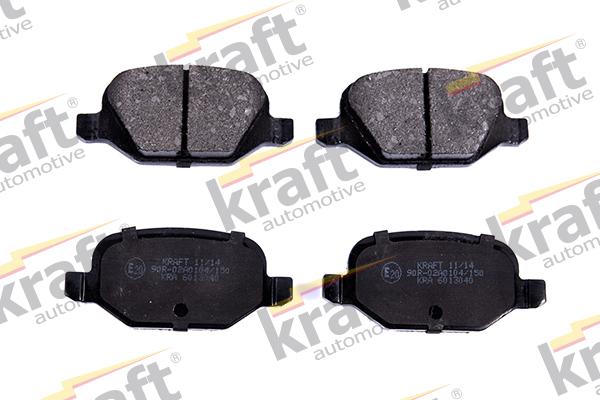 KRAFT AUTOMOTIVE 6013040 - Тормозные колодки, дисковые, комплект autospares.lv