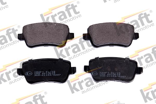 KRAFT AUTOMOTIVE 6013015 - Тормозные колодки, дисковые, комплект autospares.lv