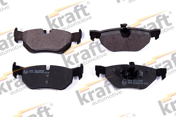 KRAFT AUTOMOTIVE 6012545 - Тормозные колодки, дисковые, комплект autospares.lv