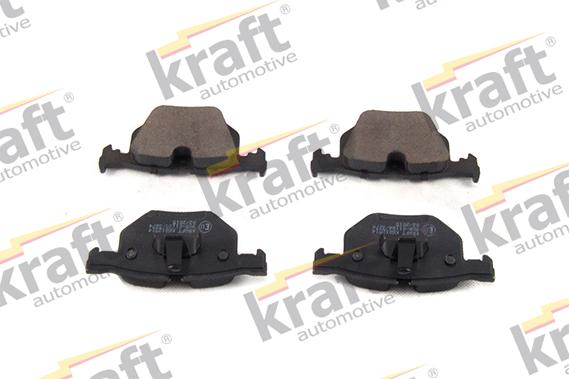 KRAFT AUTOMOTIVE 6012514 - Тормозные колодки, дисковые, комплект autospares.lv