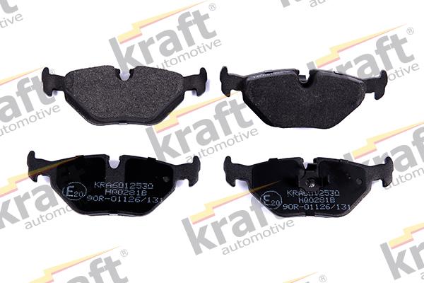 KRAFT AUTOMOTIVE 6012530 - Тормозные колодки, дисковые, комплект autospares.lv