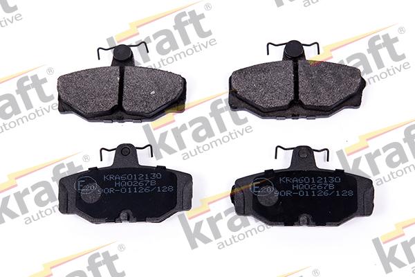 KRAFT AUTOMOTIVE 6012130 - Тормозные колодки, дисковые, комплект autospares.lv